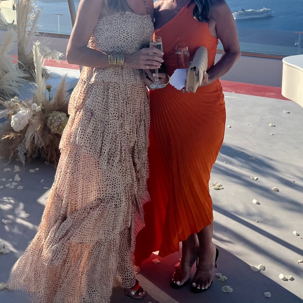 $1200 Ulla Johnson Avelime Tiered Gown Size 2